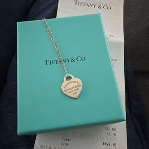 Tiffany heart tag